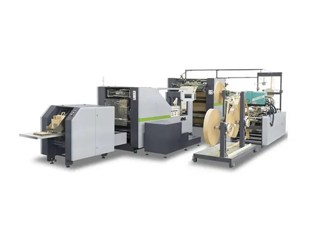 paper bag making machines машины для изготовления бумажных пакетов