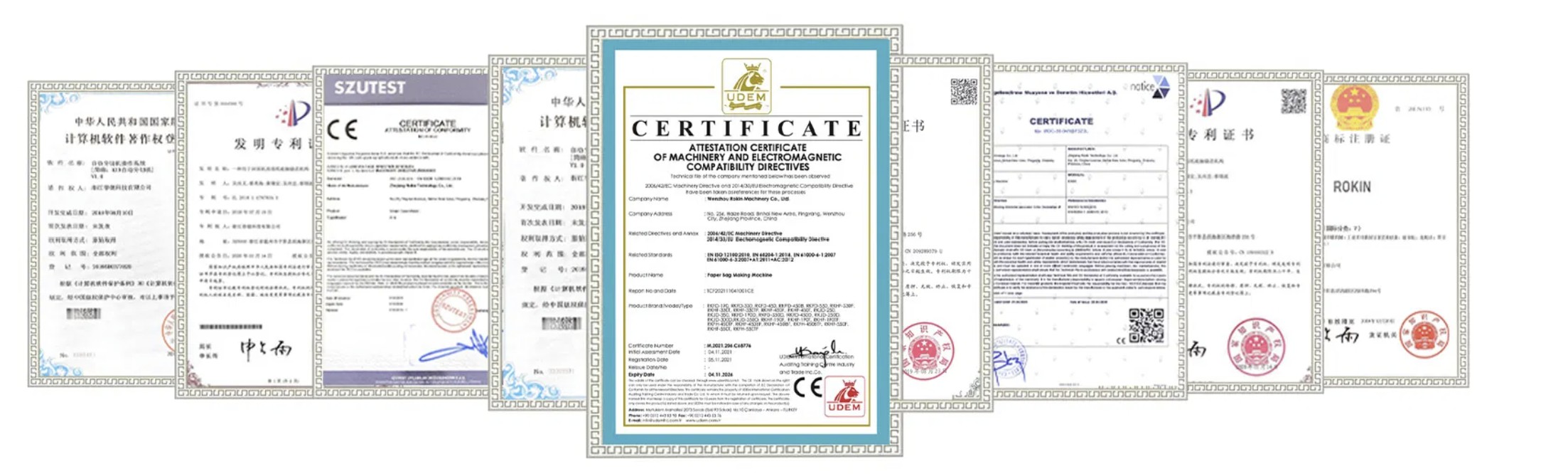 Certification Сертификация