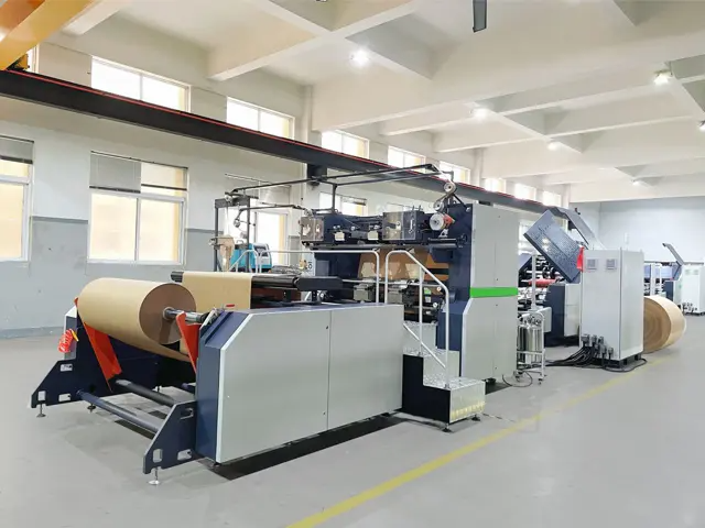 paper bag making machines машины для изготовления бумажных пакетов